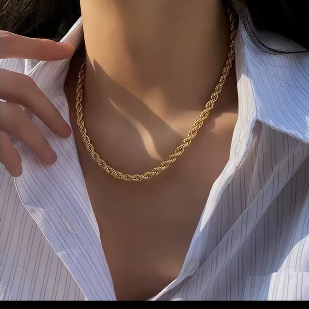 18Karats gold filled Necklace